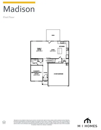 a picture of a floor plan