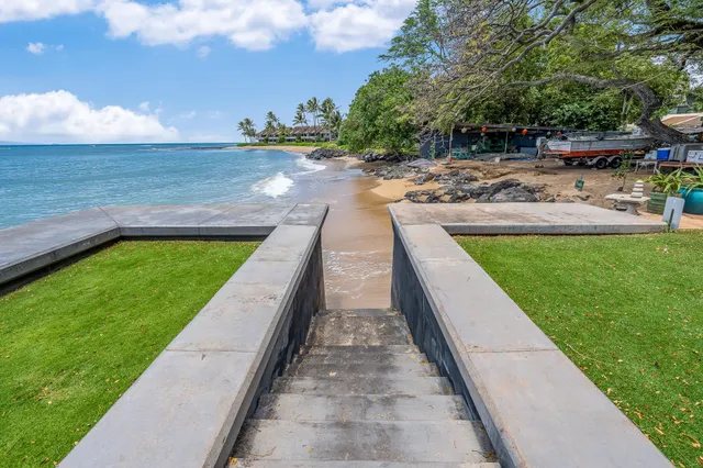a view of outdoor space and swimming pool
