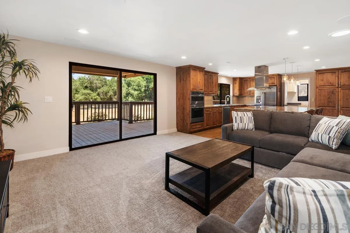 17230 Highway 67 Ramona, CA 92065 - Photo 5 of 37 a living room with furniture and a large window