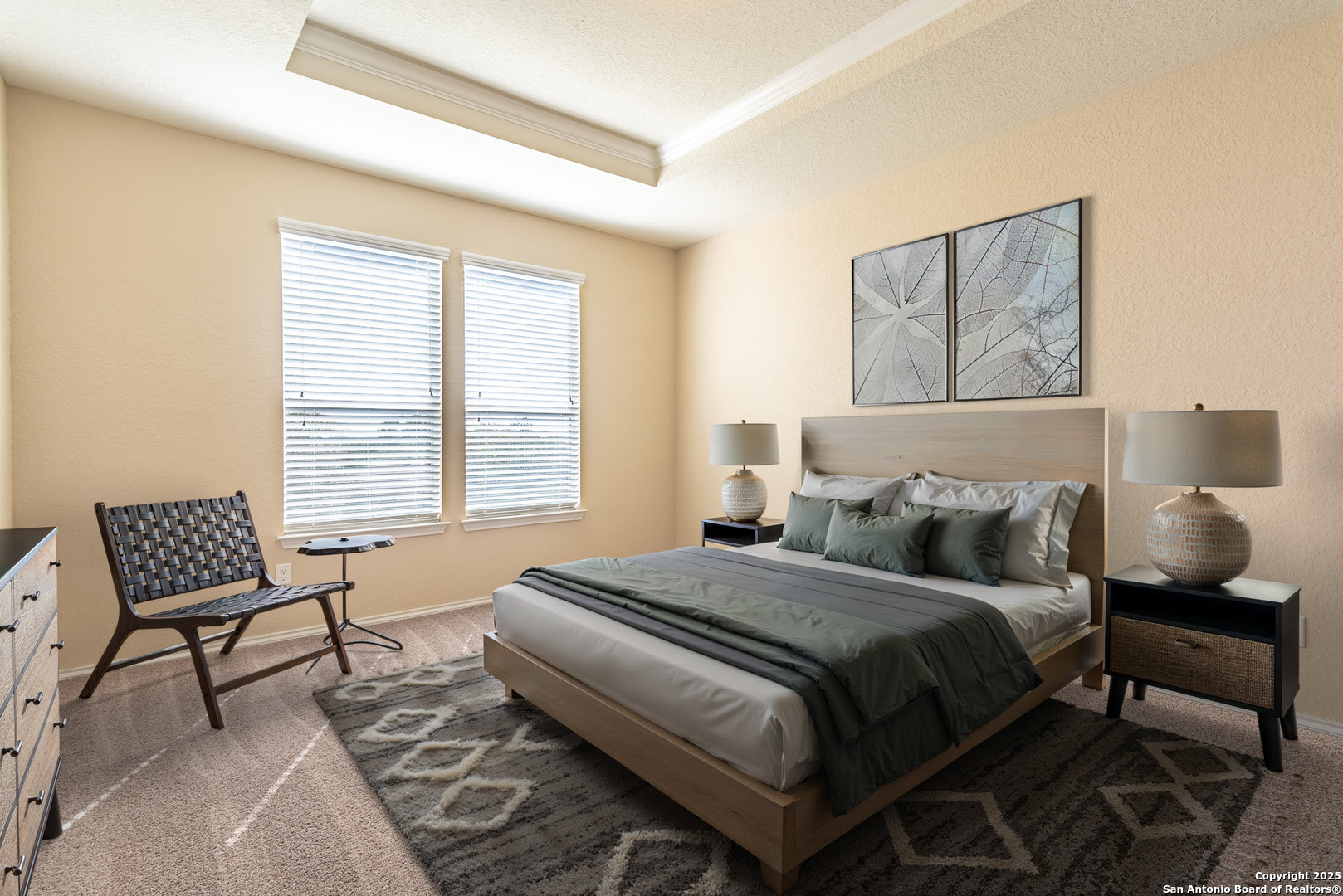 7710 Paraiso Haven Boerne, TX 78015 - Photo 13 of 29 a bedroom with a bed chair and a window