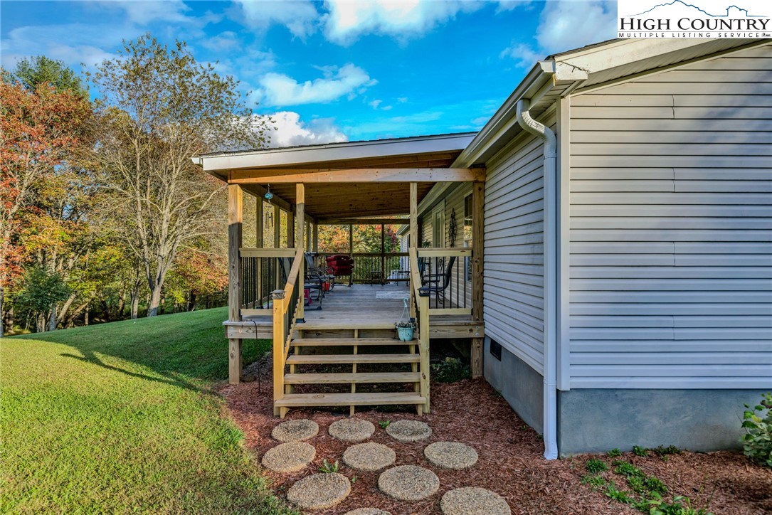 1108 Bald Knob Road Sparta, NC 28675 - Photo 3 of 43 a view of outdoor space and deck