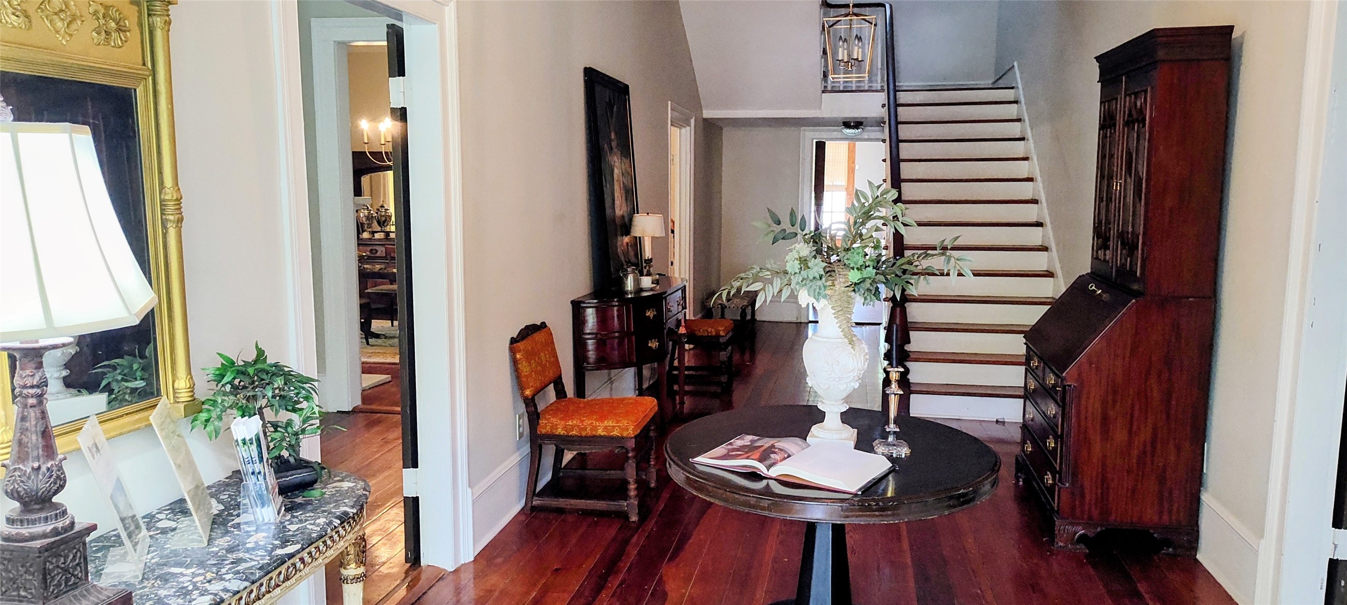 414 Spring Street Washington, GA 30673 - Photo 16 of 42 a dining room with furniture and wooden floor