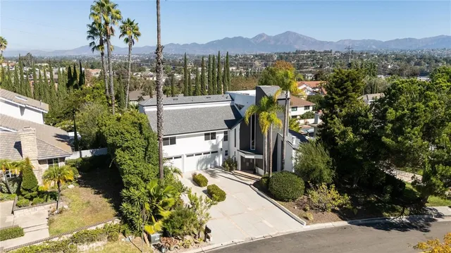 a view of a city with tall buildings