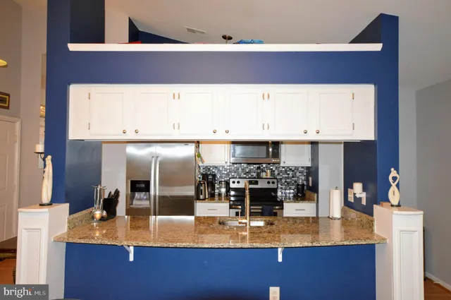 a view of kitchen counter top space