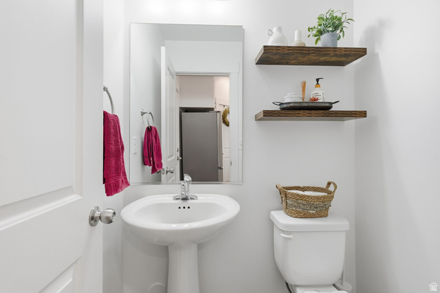 1247 West 1820th Street South Logan, UT 84321 - Photo 8 of 21 Half bath; main floor.