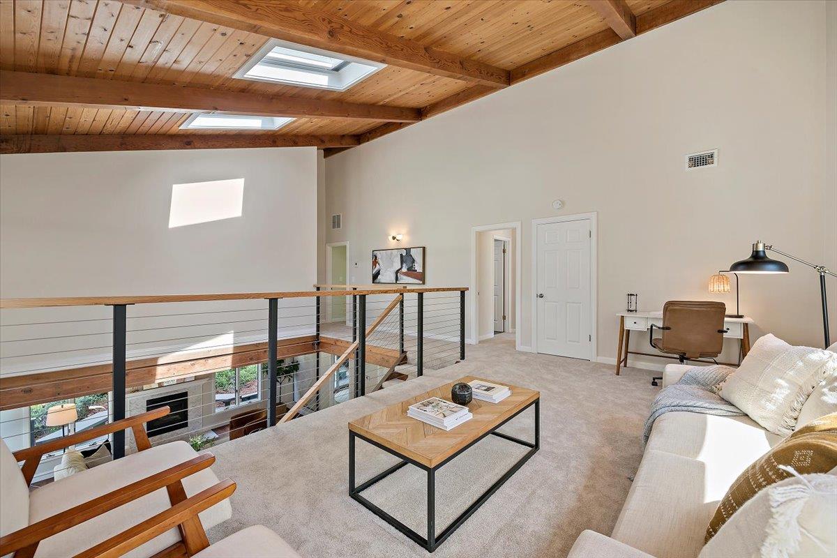 15251 Old Ranch Road Los Gatos, CA 95033 - Photo 23 of 38 a living room with furniture