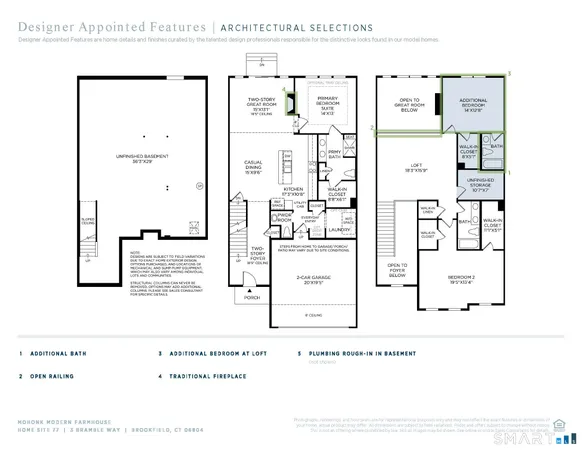 $719,000 | 3 Bramble Way, Unit HOMESITE 77, Brookfield, CT 06804