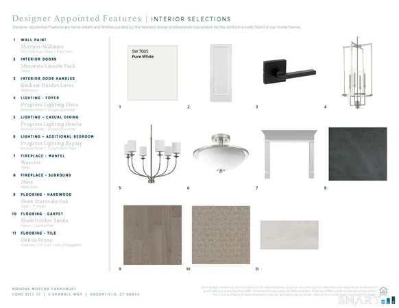 $719,000 | 3 Bramble Way, Unit HOMESITE 77, Brookfield, CT 06804