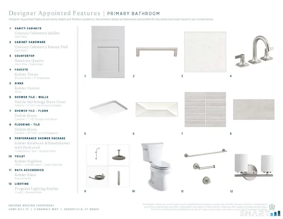 $719,000 | 3 Bramble Way, Unit HOMESITE 77, Brookfield, CT 06804