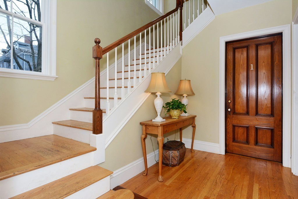 7 Winter Street, Unit 5 Salem, MA 01970 - Photo 3 of 41 a view of entryway and hall with wooden floor