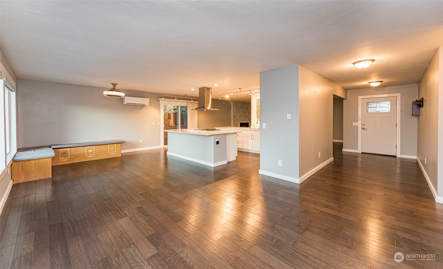146 Sunset Place Sequim, WA 98382 - Photo 14 of 40 a view of a kitchen with wooden floor