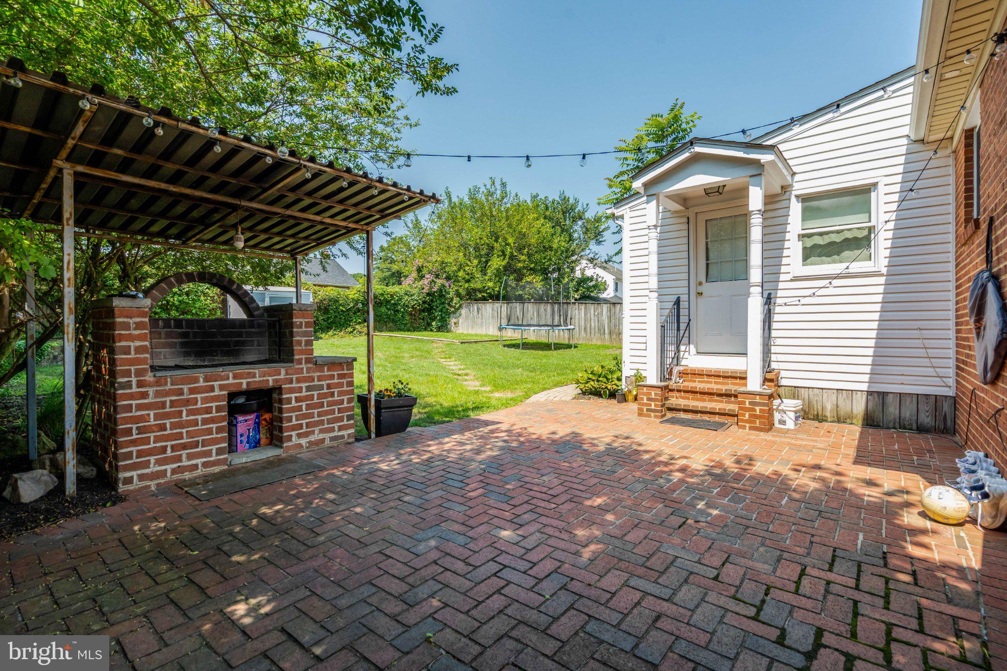 6010 Frederick Street Springfield, VA 22150 - Photo 5 of 15 Relalxing patio with outdoor grill.