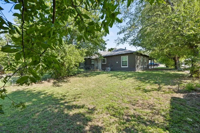 a house with lots of trees