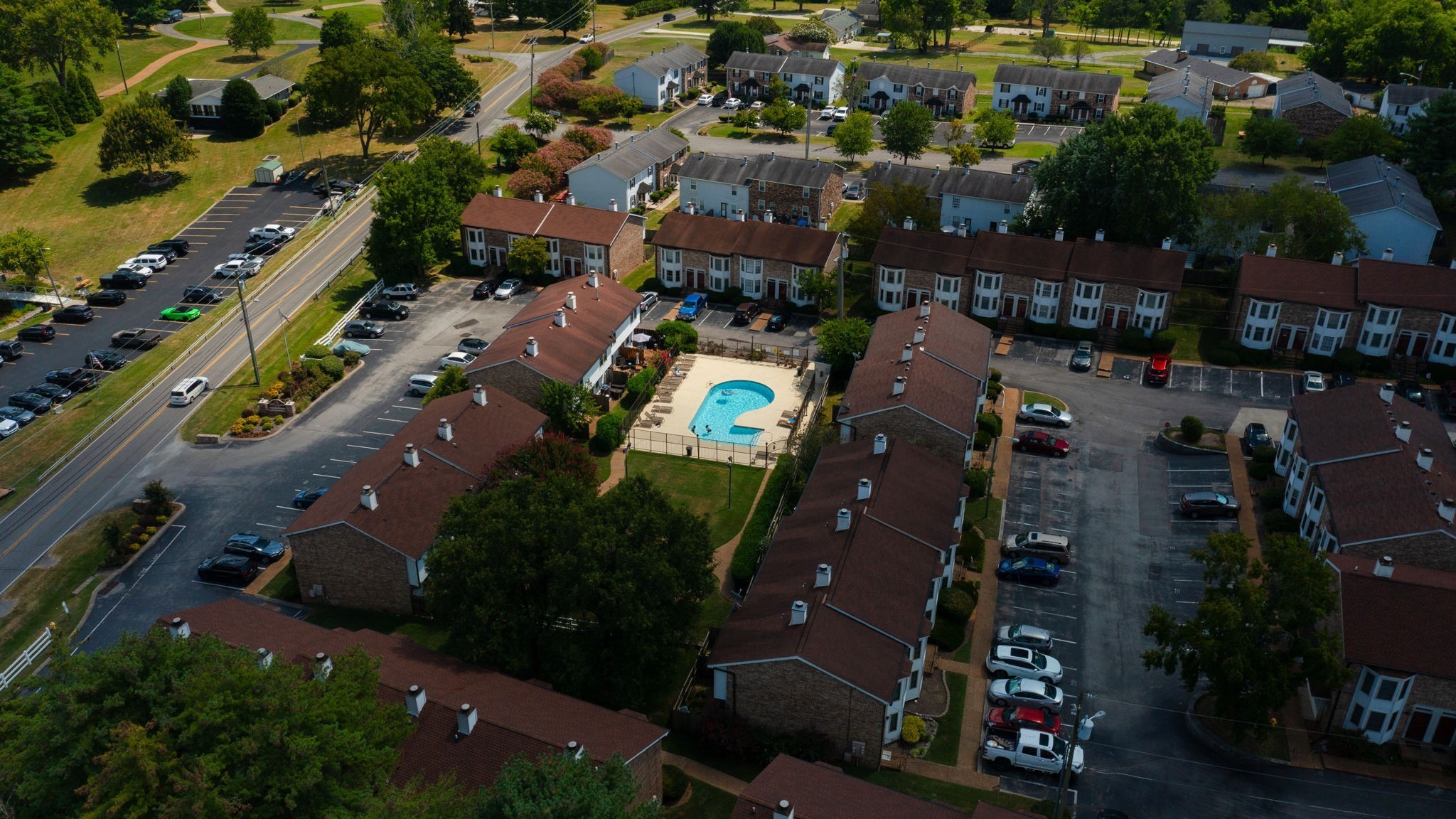 250 Sanders Ferry Road, Unit 34 Hendersonville, TN 37075 - Photo 18 of 21 an aerial view of a city