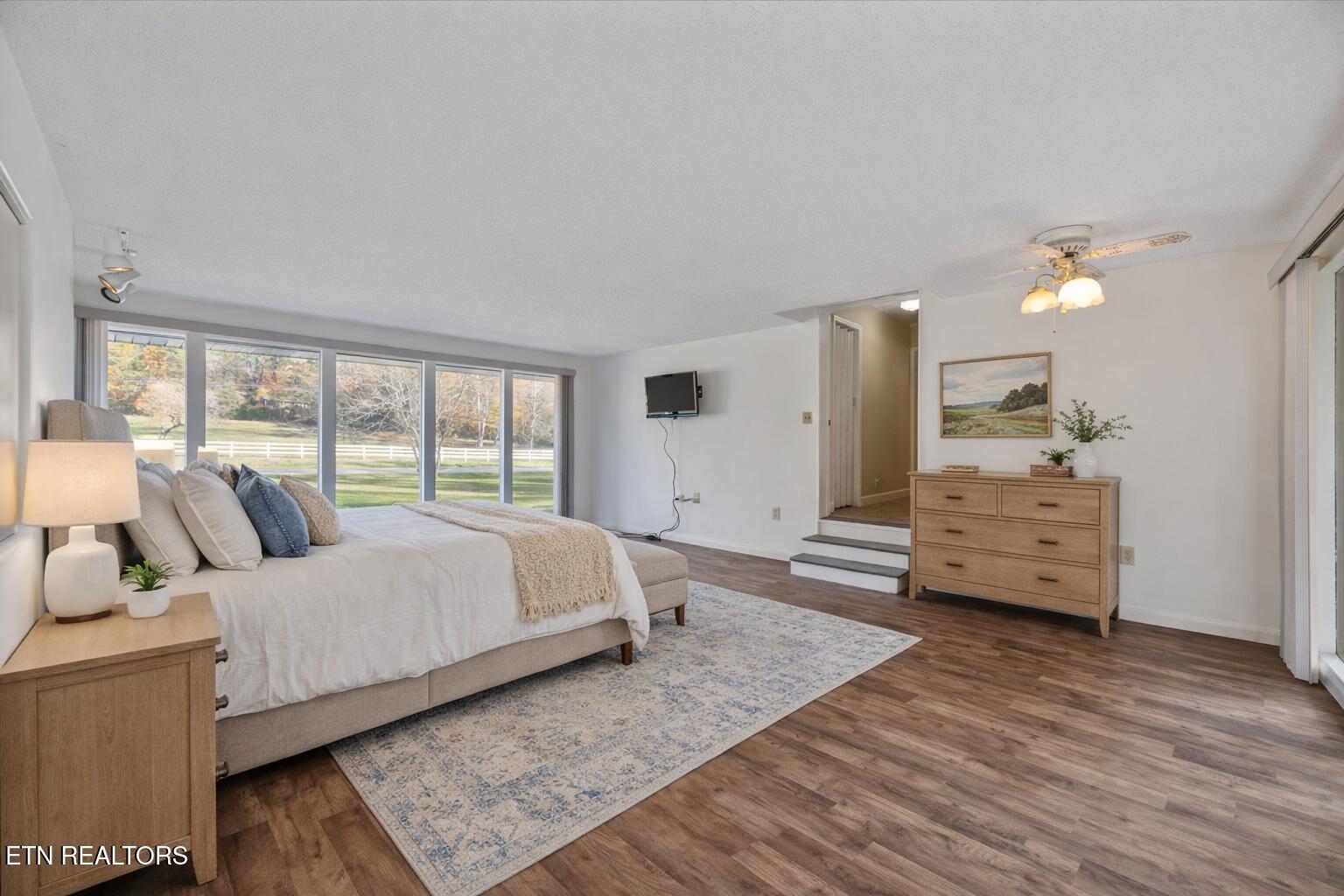 8237 Collier Road Powell, TN 37849 - Photo 19 of 31 Spacious master bedroom with autumn view