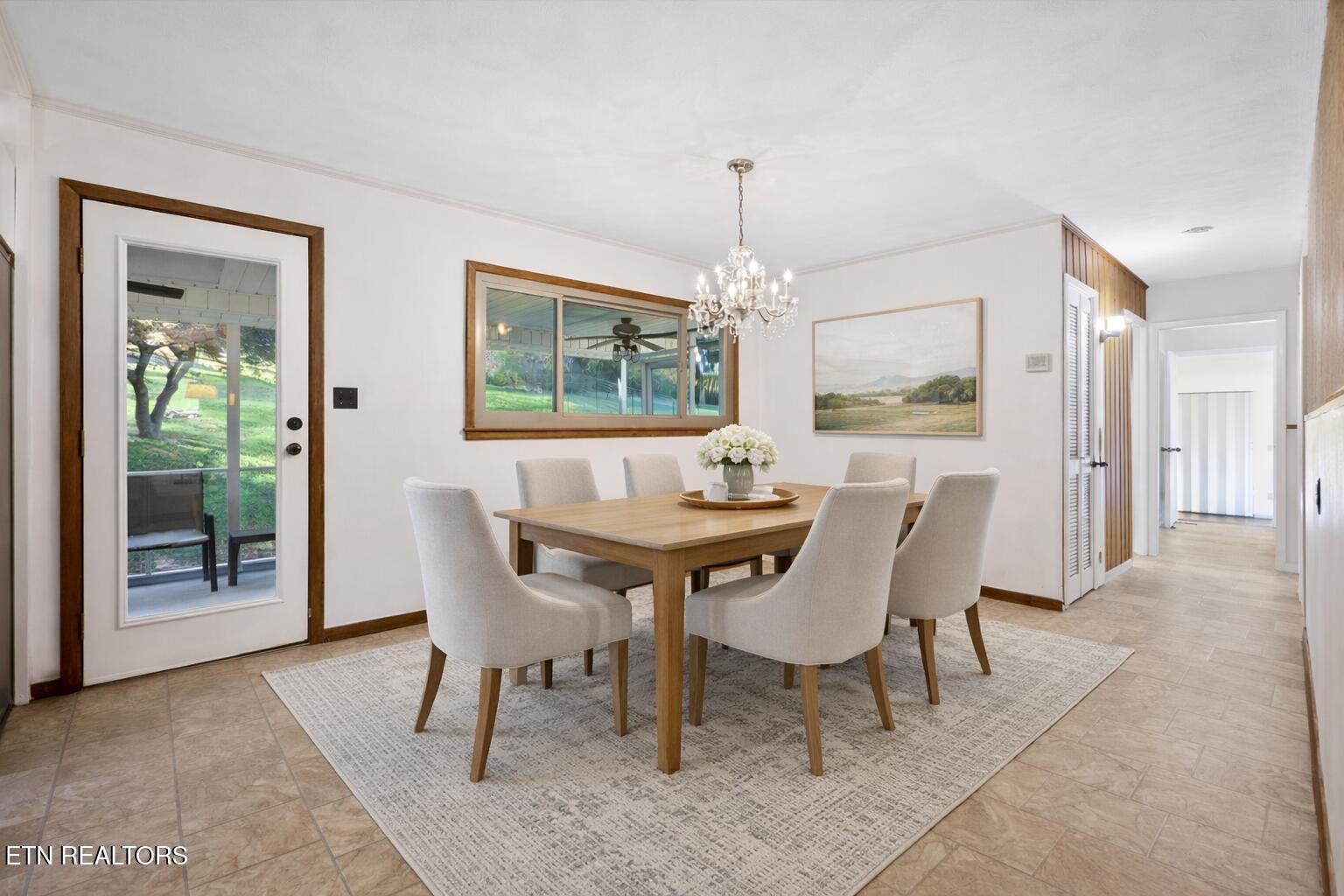 8237 Collier Road Powell, TN 37849 - Photo 10 of 31 Elegant dining room with neutral tones