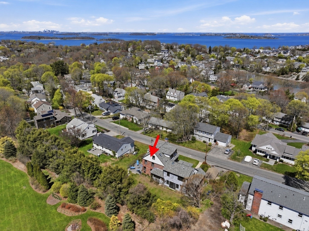 34 Governor Long Road Hingham, MA 02043 - Photo 35 of 37 an aerial view of residential houses with outdoor space