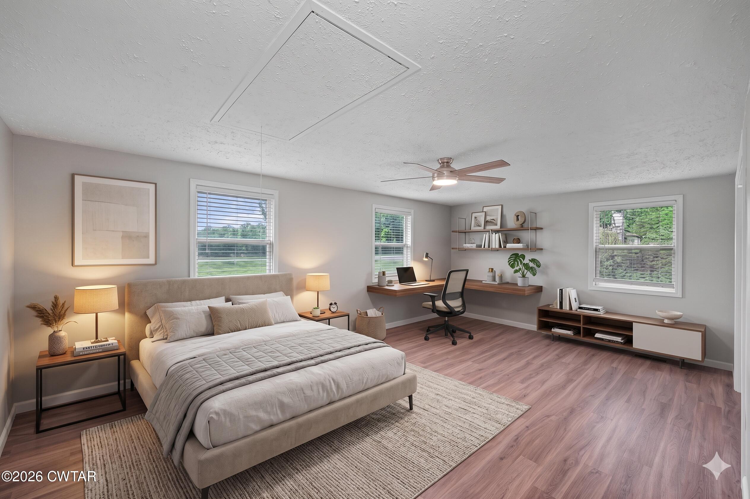 185 Henderson Road Jackson, TN 38305 - Photo 4 of 21 Virtually Staged Bedroom