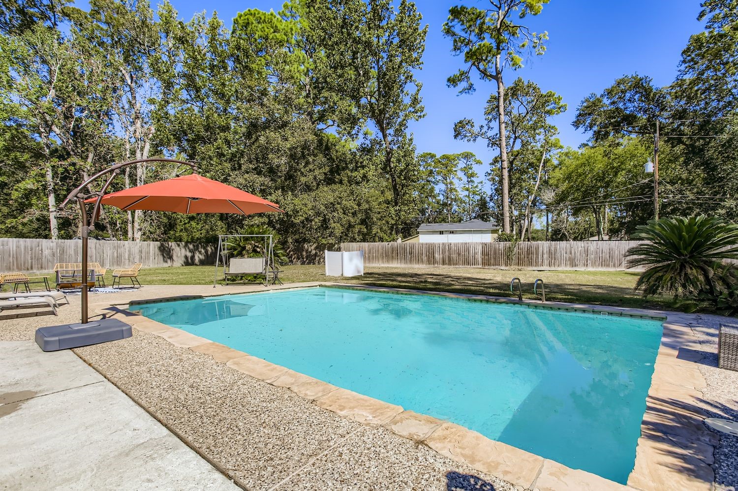 16614 Creeksouth Road Houston, TX 77068 - Photo 34 of 36 a view of swimming pool with a patio
