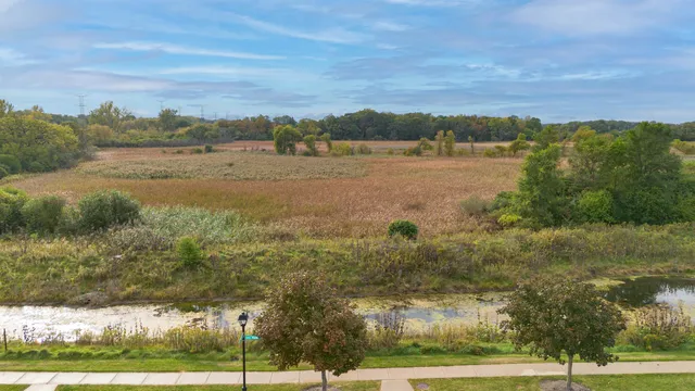 a view of lake with mountain