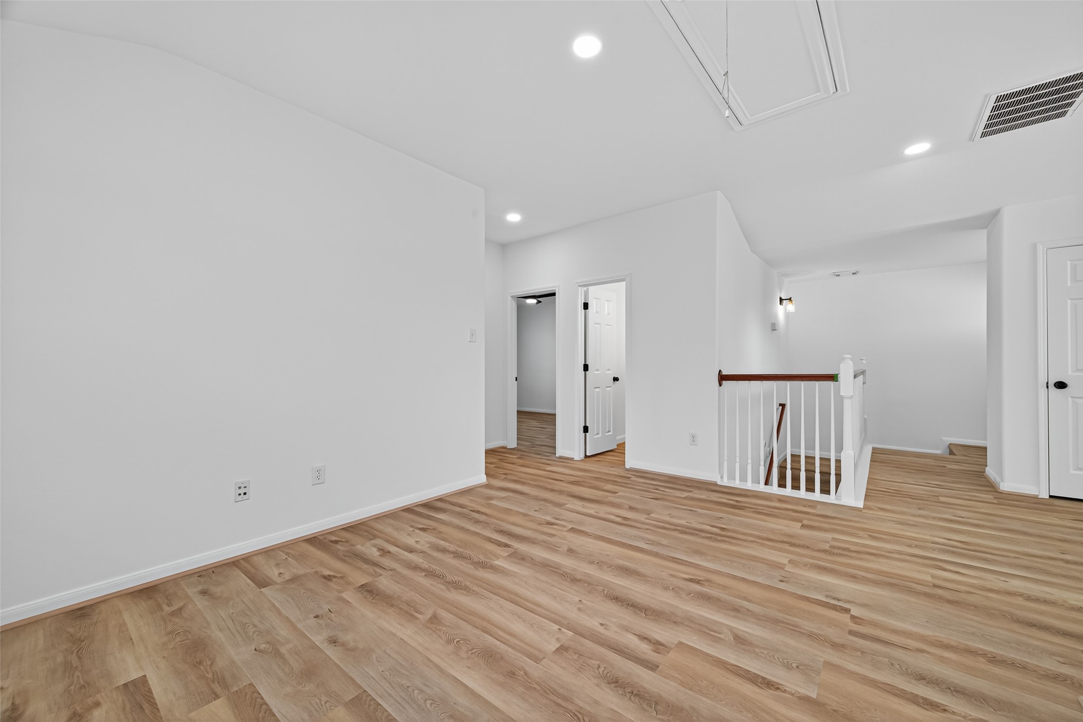 17422 Bending Post Drive Houston, TX 77095 - Photo 39 of 50 a view of empty room with wooden floor