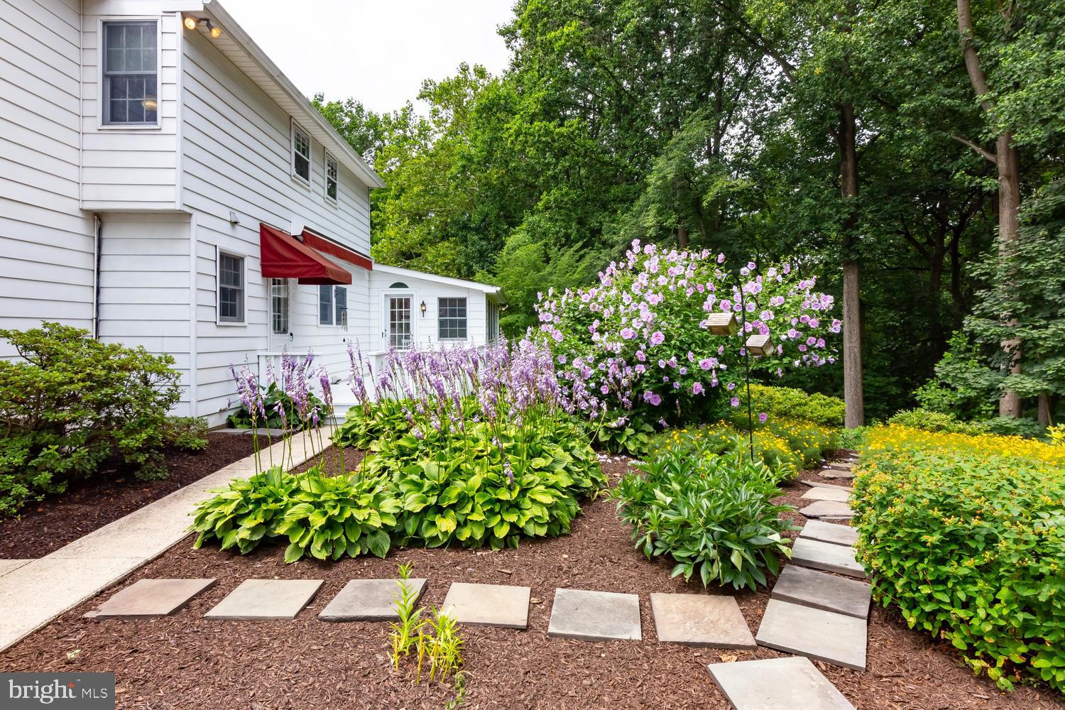 260 Buttonwood Road Landenberg, PA 19350 - Photo 39 of 44 Beautiful landscaping continues to the back!