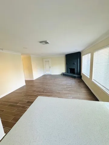 a view of an empty room with window