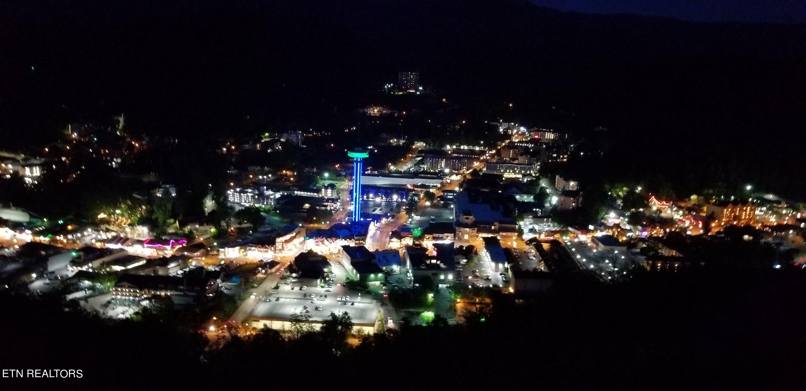 354 East Holly Ridge Road, Unit 606 Gatlinburg, TN 37738 - Photo 29 of 46 Gatlinburg at night from skybridge