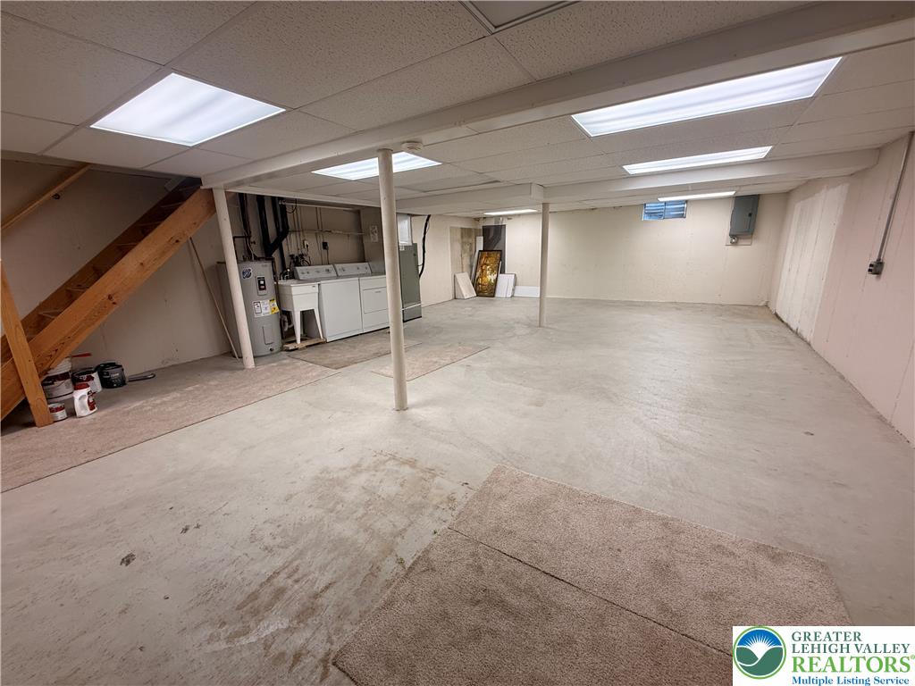 170 Springhouse Road Allentown, PA 18104 - Photo 20 of 23 A spacious, unfinished basement provides ample opportunity for customization.