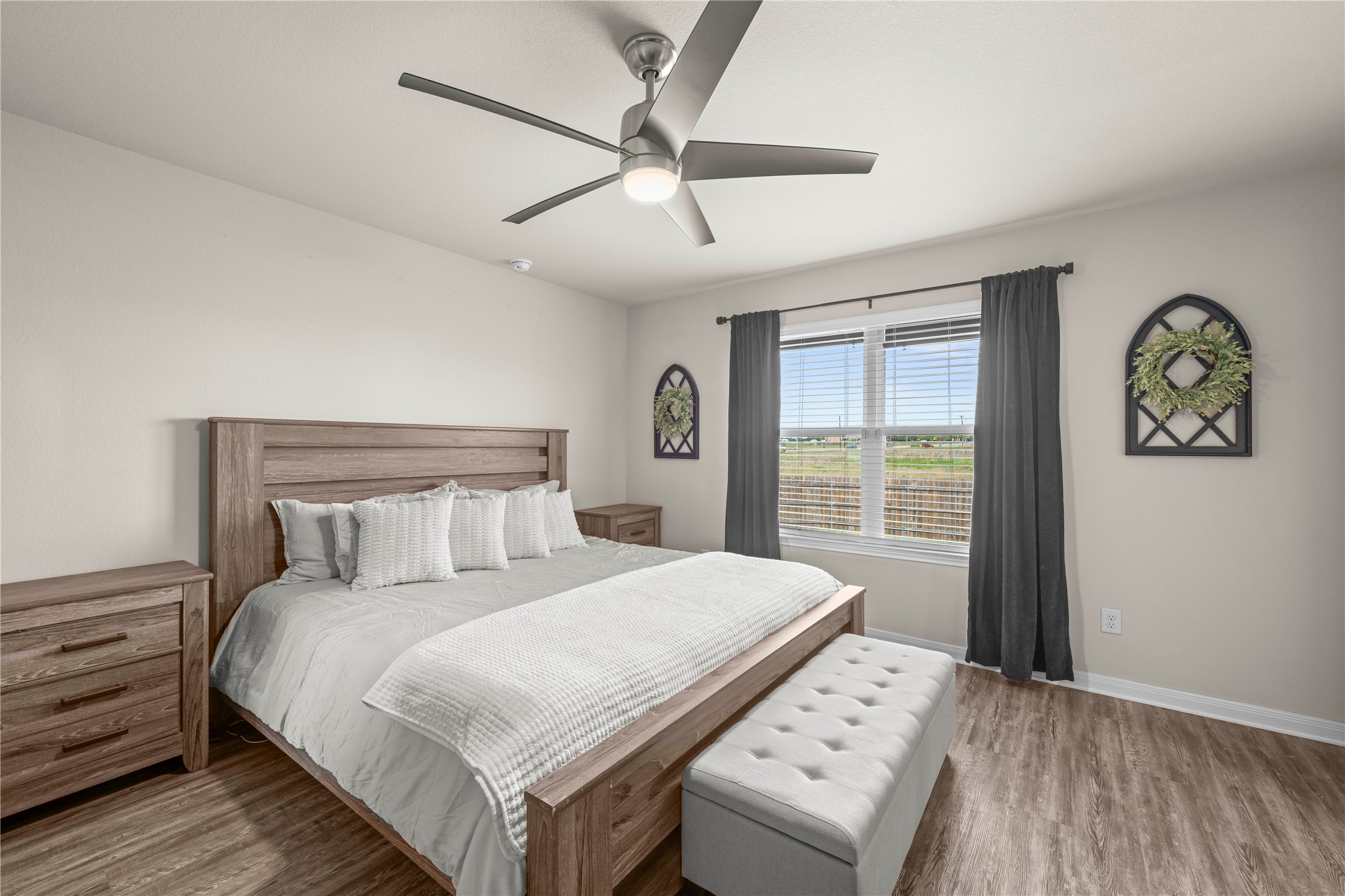 3018 Clevelander Drive Temple, TX 76504 - Photo 8 of 21 a bedroom with a large bed and a large window