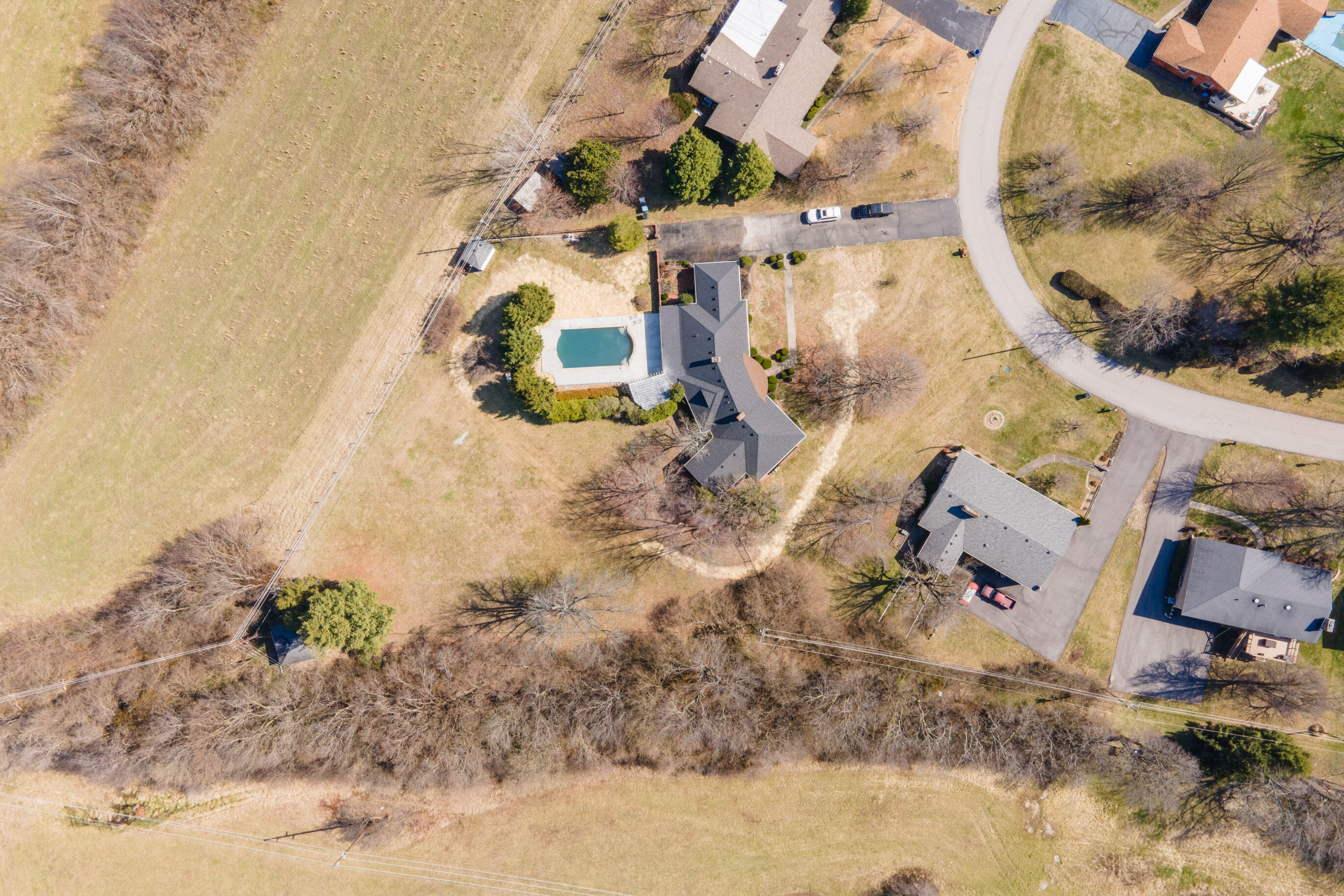 465 Boone Trail Road Danville, KY 40422 - Photo 42 of 42 20240226-465-Boone-Trail-Rd-drone-tem-00