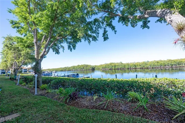 a view of a ocean with outdoor space