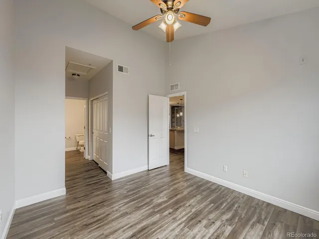 wooden floor in an empty room