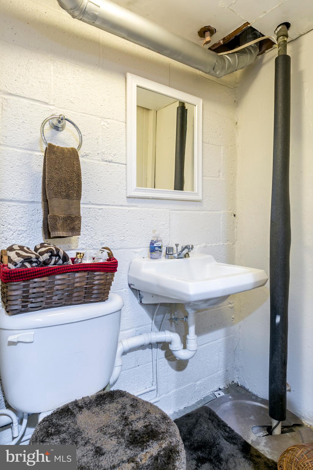 1043 Elm Road Halethorpe, MD 21227 - Photo 22 of 25 Half bath on lower level can come in handy!