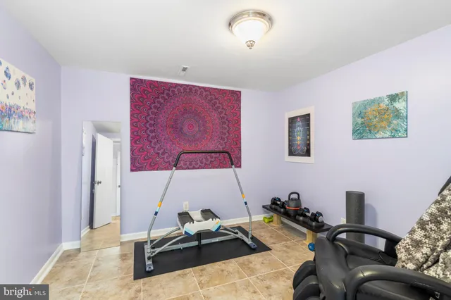 a storage room with washer and dryer