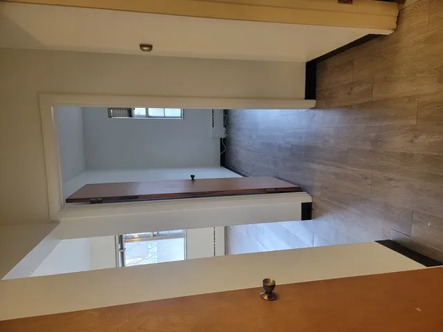 a view of storage and utility room