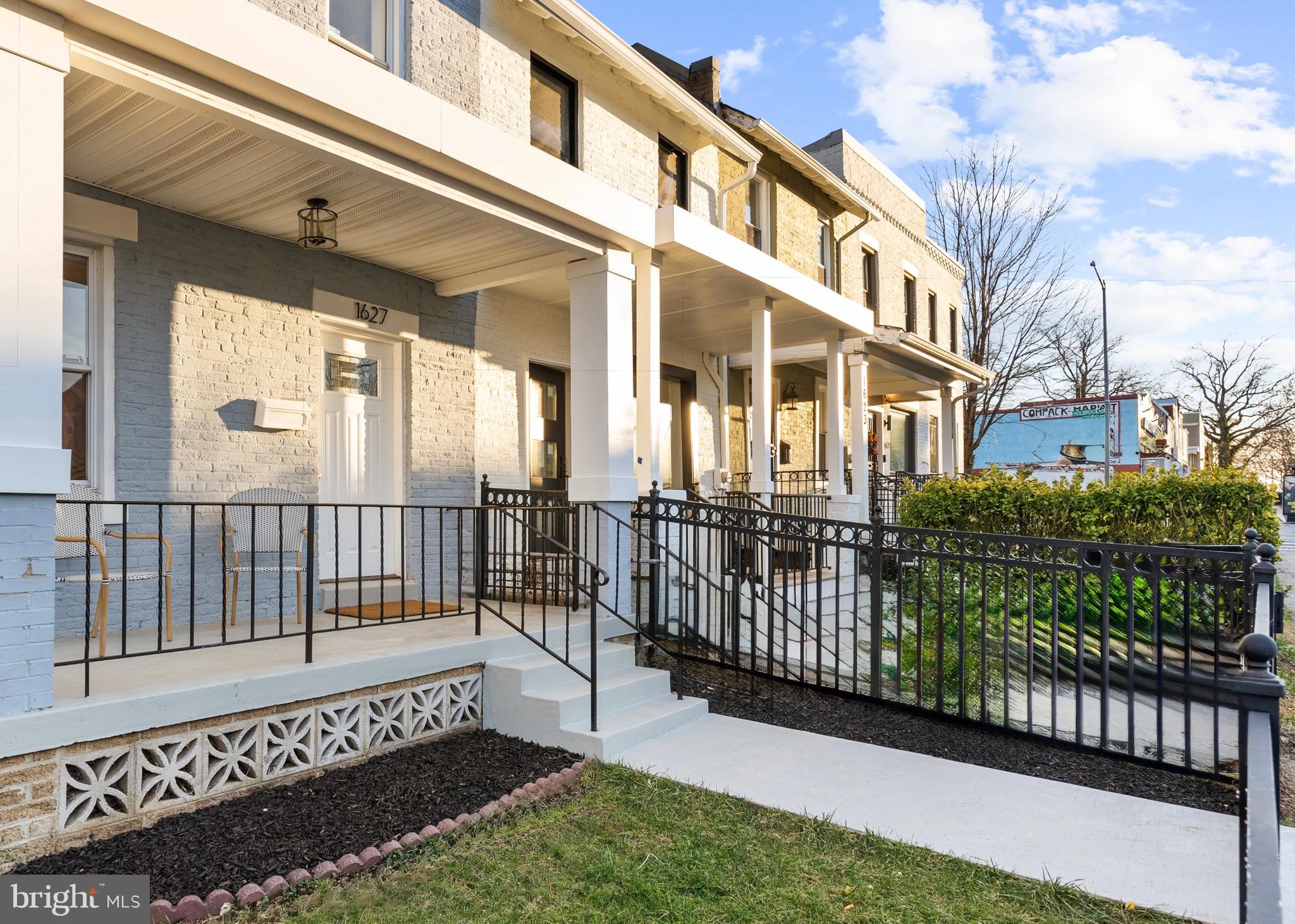 1627 Montello Avenue Northeast Washington, DC 20002 - Photo 17 of 17 a view of a building with a porch