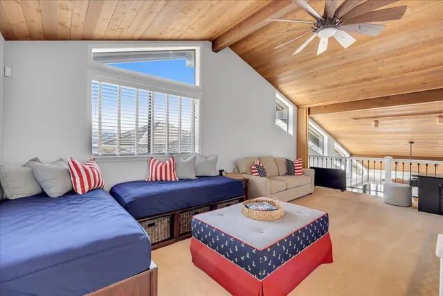 a outdoor living space with furniture and garden view