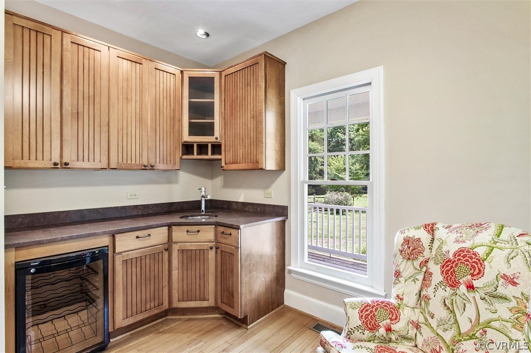 1711 Shallow Well Road Manakin-Sabot, VA 23103 - Photo 20 of 50 Wet Bar area includes sink and wine refrigerator