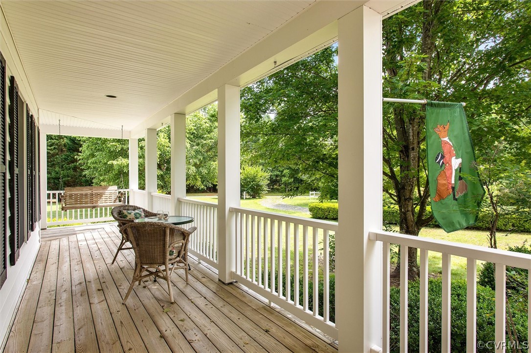 1711 Shallow Well Road Manakin-Sabot, VA 23103 - Photo 3 of 50 Wrap around Porch surrounds the entire house