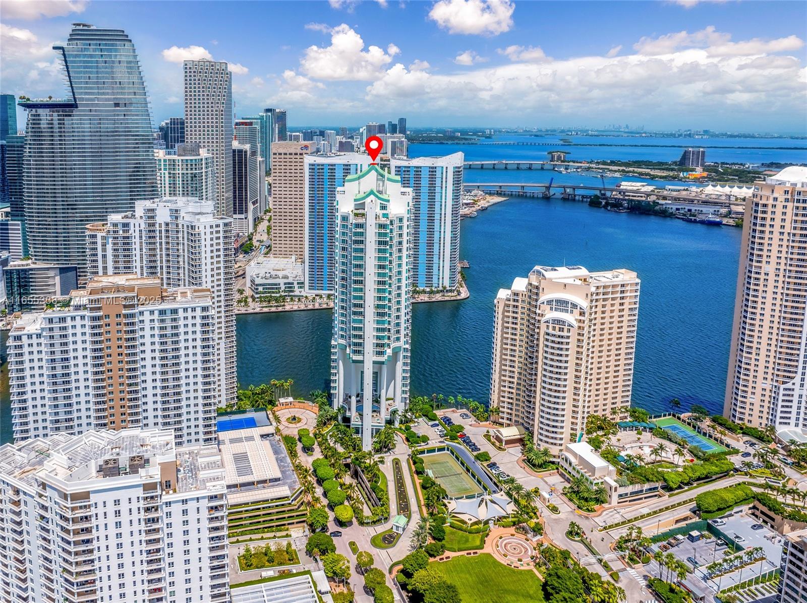 900 Brickell Key Boulevard, Unit 2603 Miami, FL 33131 - Photo 90 of 99 a view of city