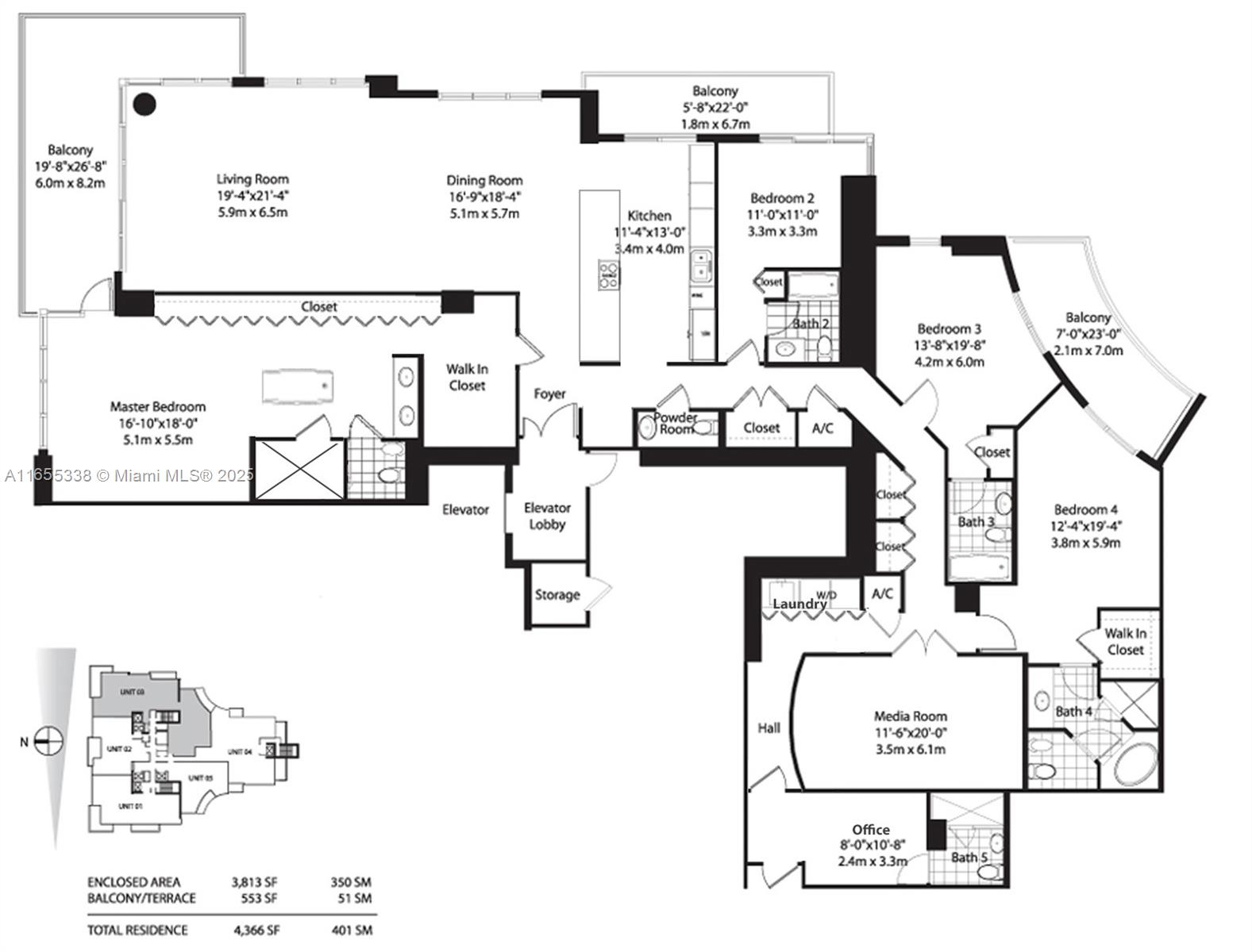 900 Brickell Key Boulevard, Unit 2603 Miami, FL 33131 - Photo 94 of 99