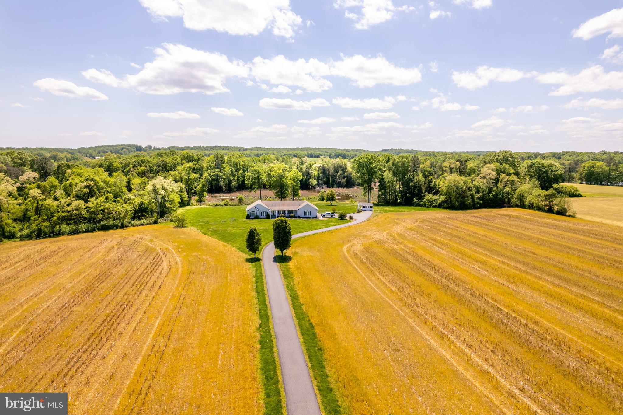 625 Parham Point Road Hague, VA 22469 - Photo 7 of 31 Drone Photo-Driveway to house
