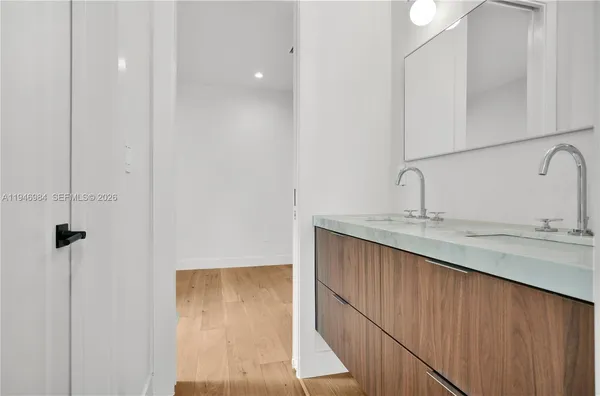 a view of a street from a balcony