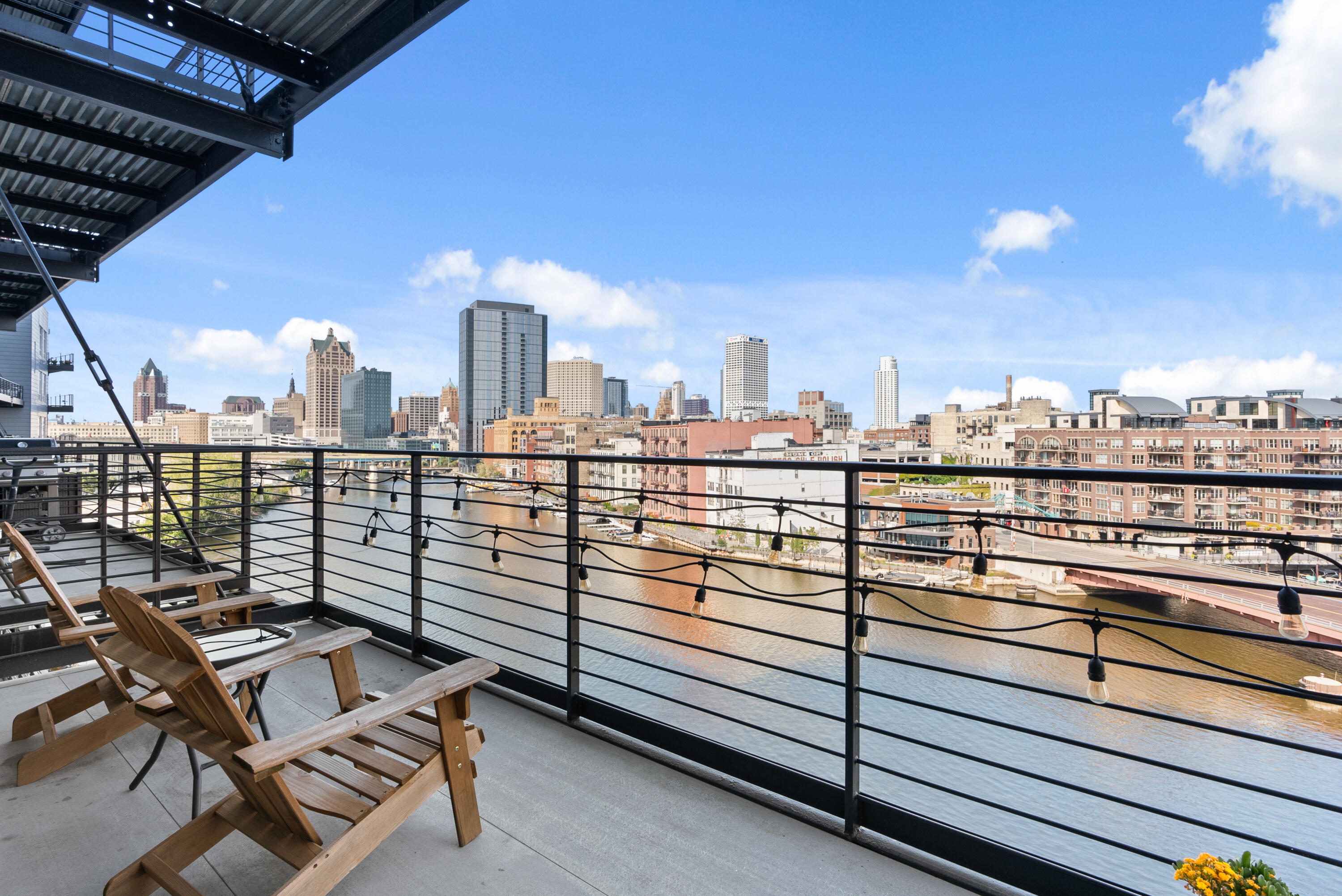 106 West Seeboth Street, Unit 709 Milwaukee, WI 53204 - Photo 1 of 1 Balcony