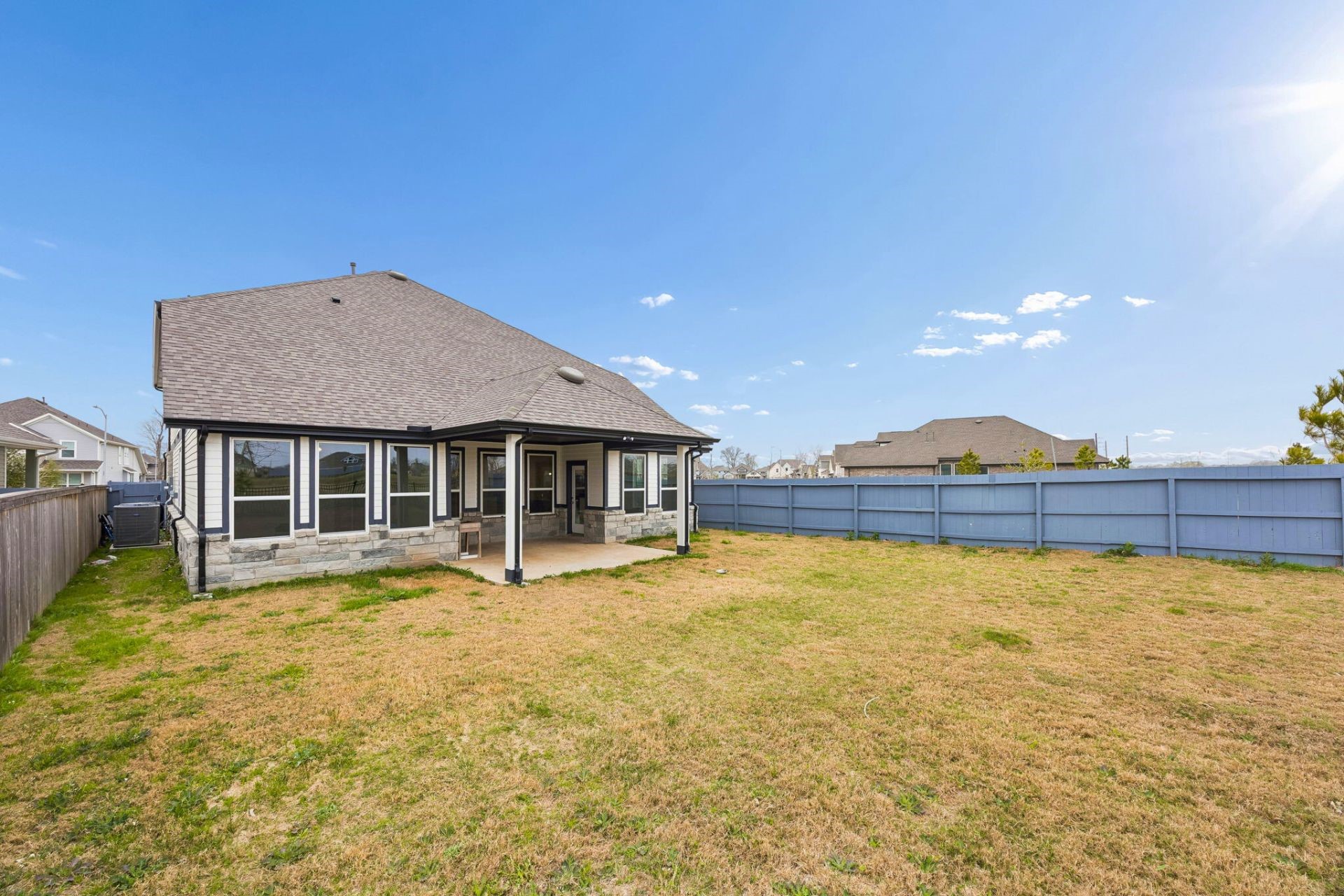 8103 Red Shiner Way Fulshear, TX 77441 - Photo 22 of 29 a view of a house with a yard
