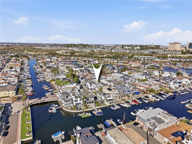 an aerial view of a city with lots of residential buildings