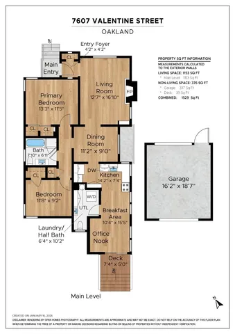 $729,000 | 7607 Valentine Street, Oakland, CA 94605