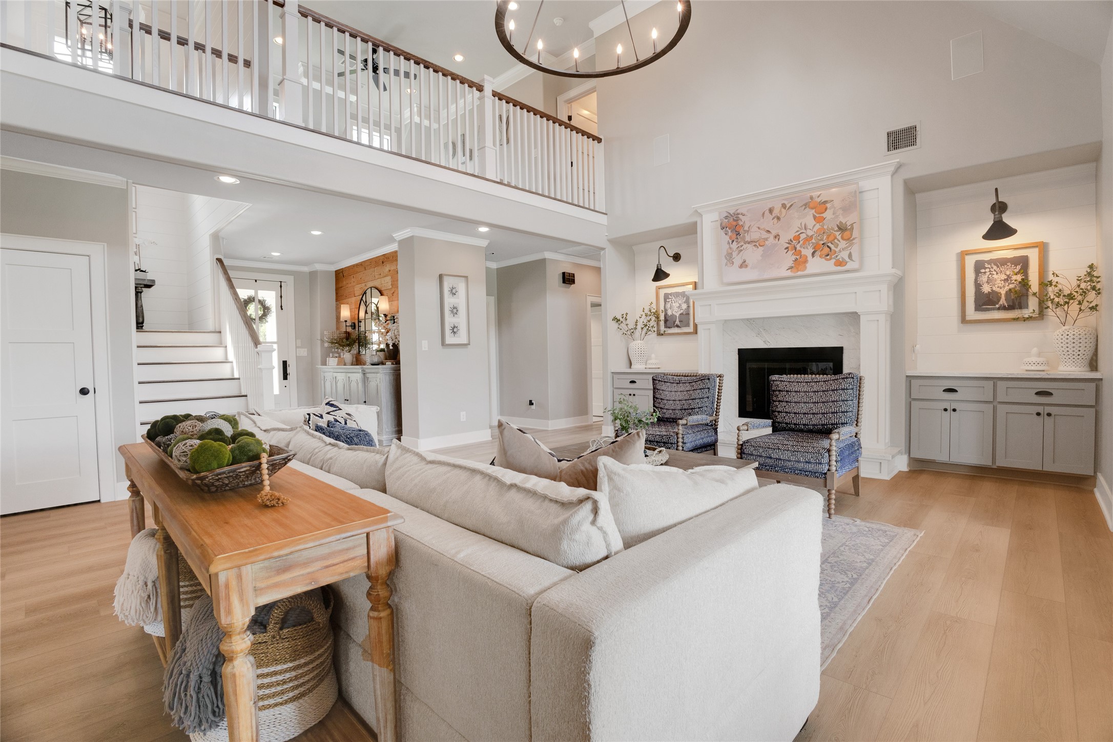 40498 Community Road Magnolia, TX 77354 - Photo 11 of 32 a living room with furniture and a fireplace