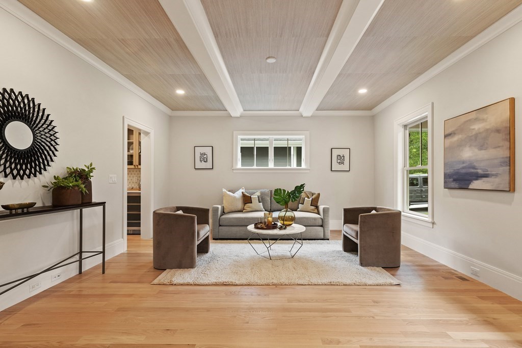 11 Sherman Street Lexington, MA 02420 - Photo 5 of 40 a living room with furniture